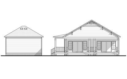Country House Plan #6261-00056 Elevation Photo