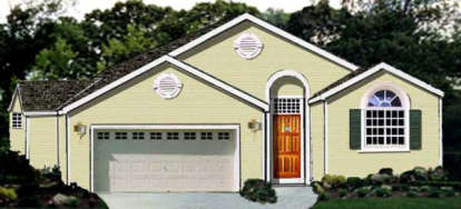 3 Bed, 2 Bath, 1503 Square Foot House Plan - #033-00084