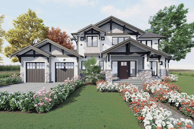 House Plan House Plan #31603 Front Elevation 
