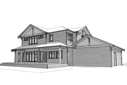 Craftsman House Plan #5984-00013 Elevation Photo