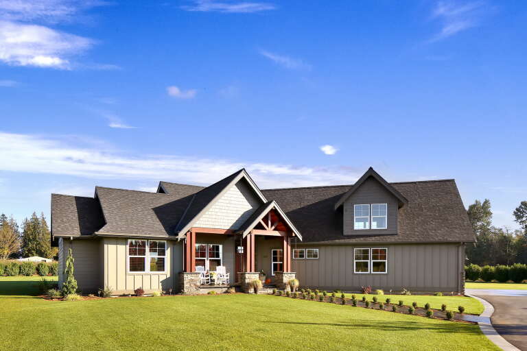 House Plan House Plan #31604 Front Elevation 