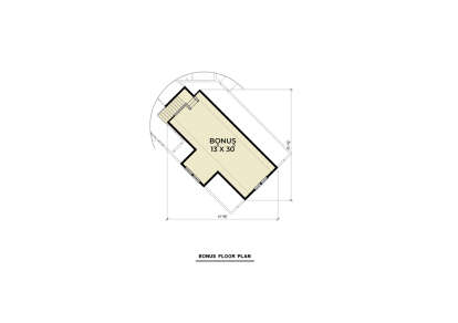 Bonus Room for House Plan #2464-00153