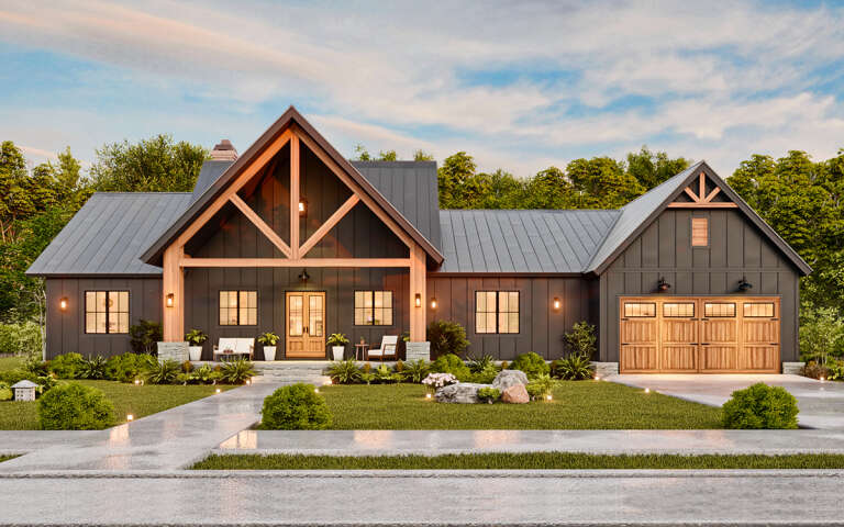 House Plan House Plan #31605 Front Elevation 