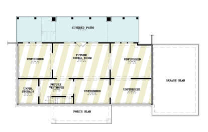 Optional Basement for House Plan #4195-00077
