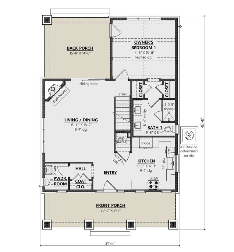 House Plan House Plan #31606 Drawing 1