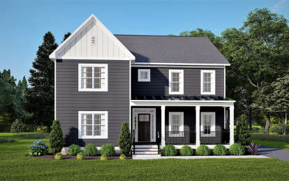 Traditional House Plan #6261-00060 Elevation Photo