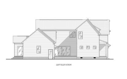 Modern Farmhouse House Plan #6261-00063 Elevation Photo