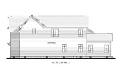 Modern Farmhouse House Plan #6261-00063 Elevation Photo
