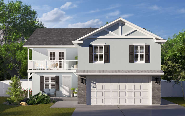 House Plan House Plan #31612 Front Elevation 