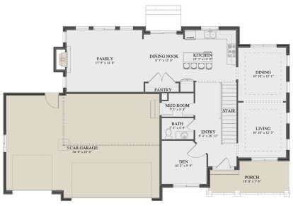 Main Floor  for House Plan #2802-00313