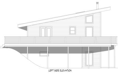 Modern House Plan #940-01155 Elevation Photo