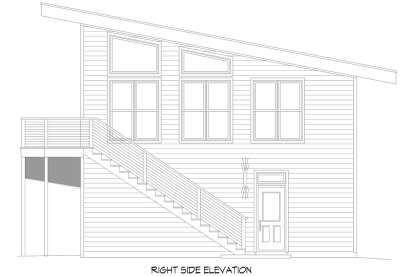 Modern House Plan #940-01157 Elevation Photo
