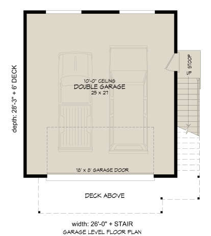 First Floor for House Plan #940-01157