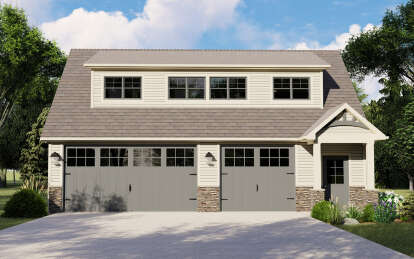 Craftsman House Plan #5032-00280 Elevation Photo