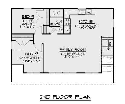 Main Floor for House Plan #5032-00280