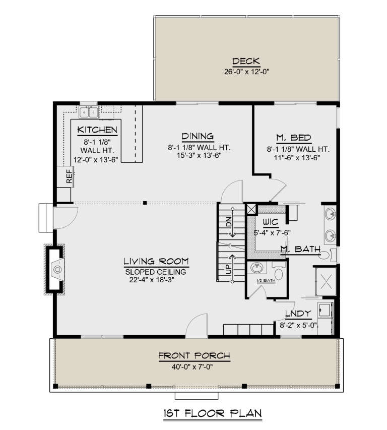 House Plan House Plan #31622 Drawing 1