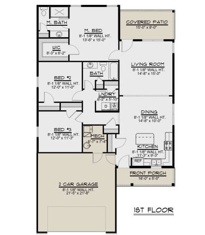 Main Floor  for House Plan #5032-00286