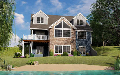 Craftsman House Plan #5032-00288 Elevation Photo