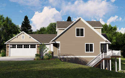 Craftsman House Plan #5032-00288 Elevation Photo