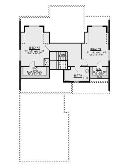 Second Floor for House Plan #5032-00288