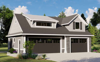 Craftsman House Plan #5032-00290 Elevation Photo