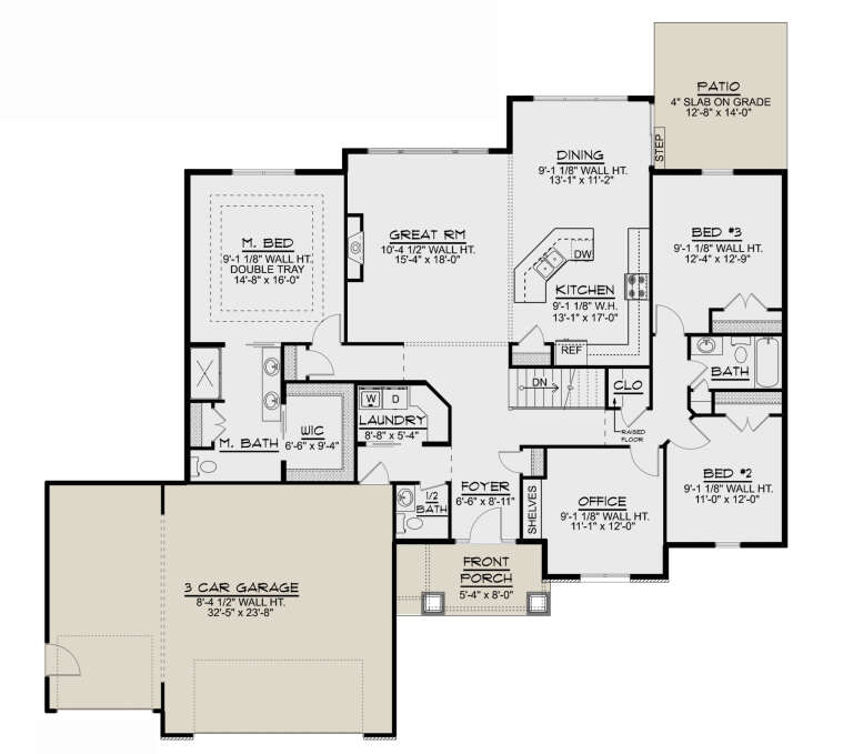 House Plan House Plan #31632 Drawing 1
