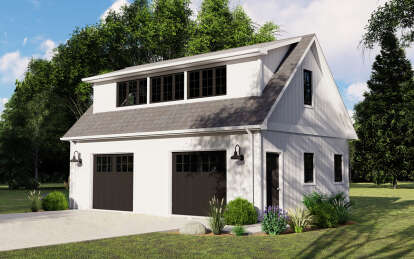 Modern Farmhouse House Plan #5032-00293 Elevation Photo