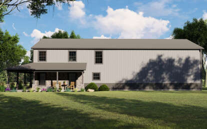Barn House Plan #5032-00294 Elevation Photo