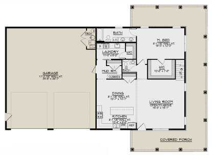 Main Floor  for House Plan #5032-00294