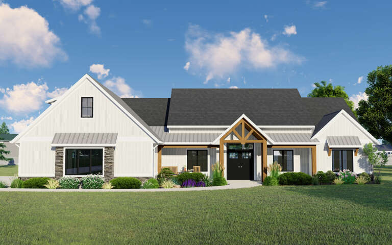House Plan House Plan #31636 Front Elevation 