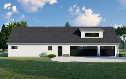 Modern Farmhouse House Plan #5032-00296 Elevation Photo