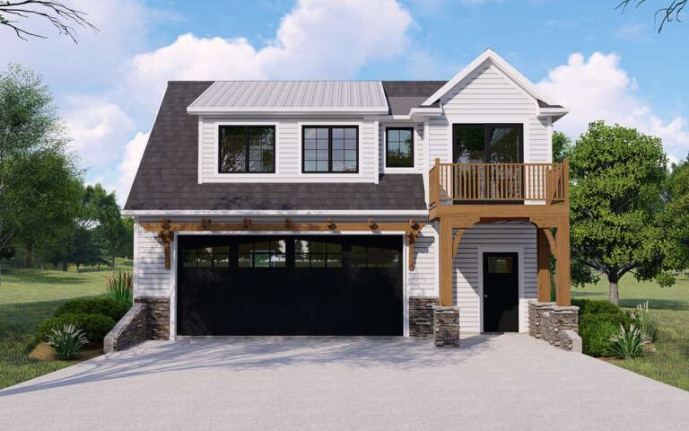 House Plan House Plan #31637 Front Elevation 
