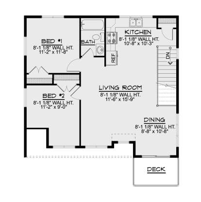 Second Floor for House Plan #5032-00297