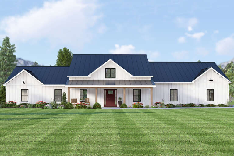 House Plan House Plan #31639 Front Elevation 