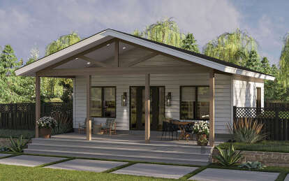 Craftsman House Plan #963-01026 Elevation Photo