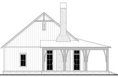 Barn House Plan #041-00363 Elevation Photo