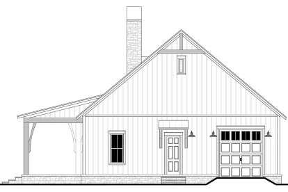 Barn House Plan #041-00363 Elevation Photo