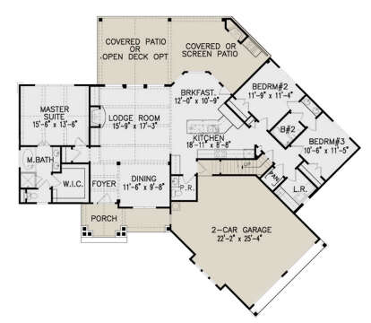 Main Floor  for House Plan #699-00392