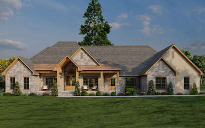 Craftsman House Plan #8318-00394 Elevation Photo