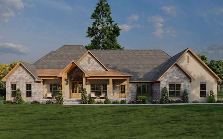 House Plan House Plan #31649 Front Elevation 
