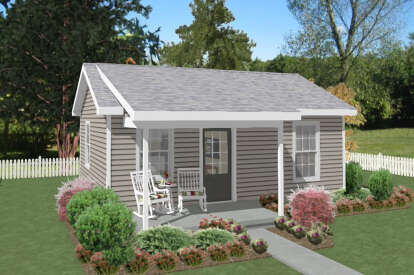 Cottage House Plan #1502-00025 Elevation Photo