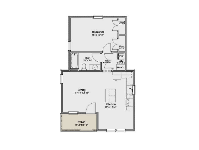 House Plan House Plan #31653 Drawing 1