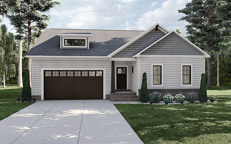 House Plan House Plan #31656 Front Elevation 