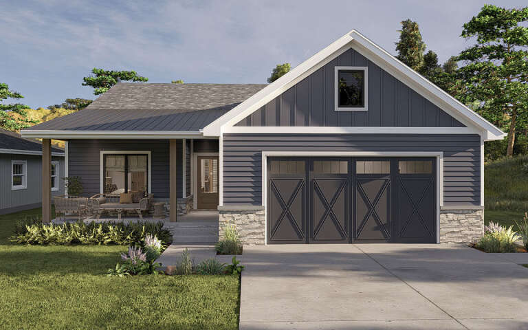 House Plan House Plan #31657 Front Elevation 
