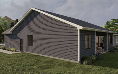 Modern Farmhouse House Plan #963-01028 Elevation Photo