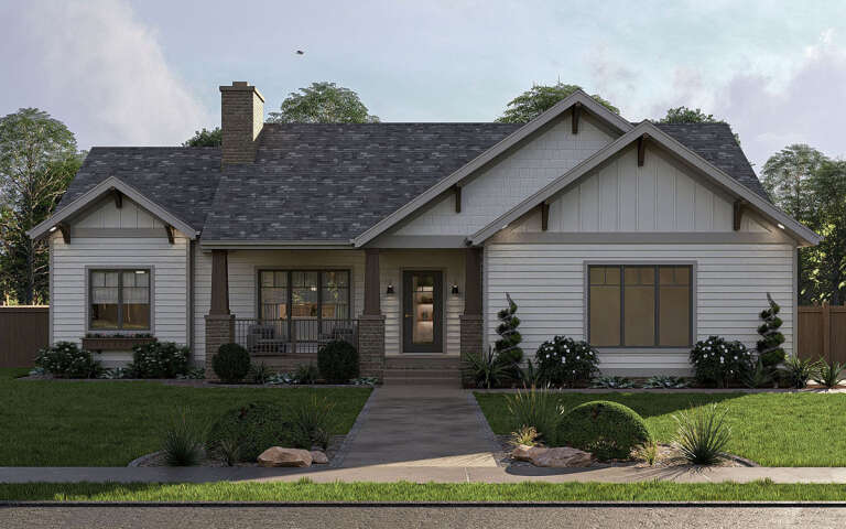 House Plan House Plan #31658 Front Elevation 