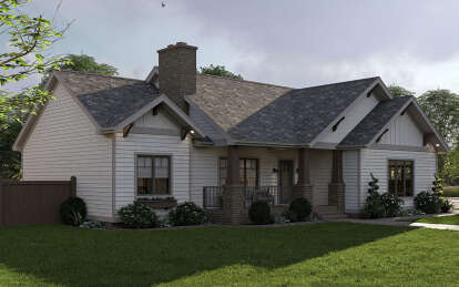 Craftsman House Plan #963-01029 Elevation Photo