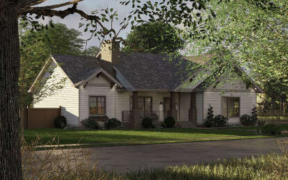 Craftsman House Plan #963-01029 Elevation Photo