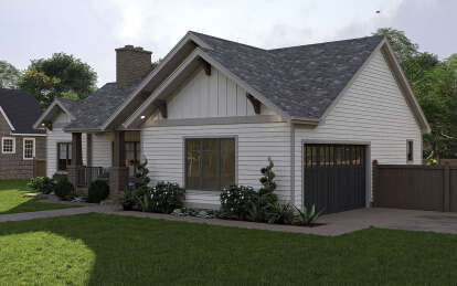 Craftsman House Plan #963-01029 Elevation Photo