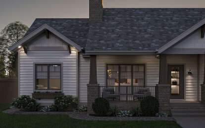 Craftsman House Plan #963-01029 Elevation Photo
